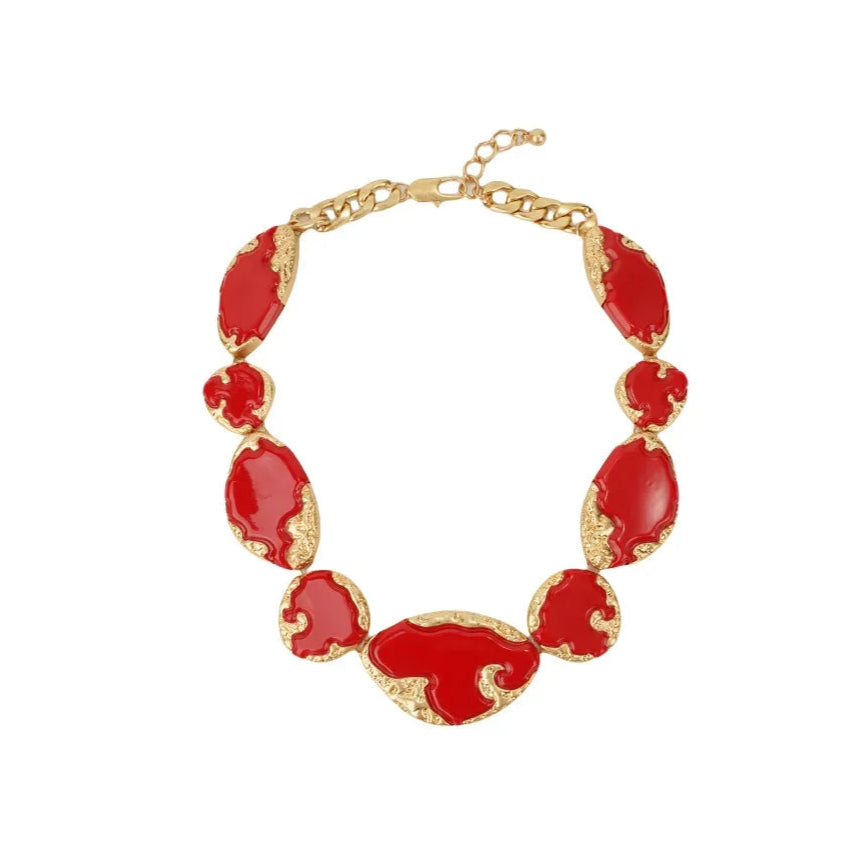 Collier Ras de cou Queen Carl (2 Couleurs)