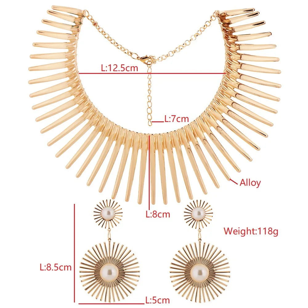 Parure bijoux Queen Demeter (2 couleurs)