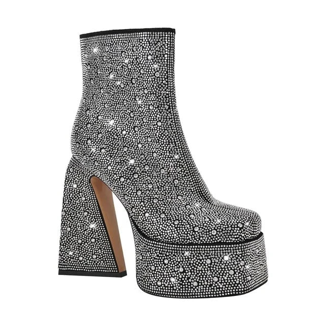 Bottes Queen Bryxin (Gris)