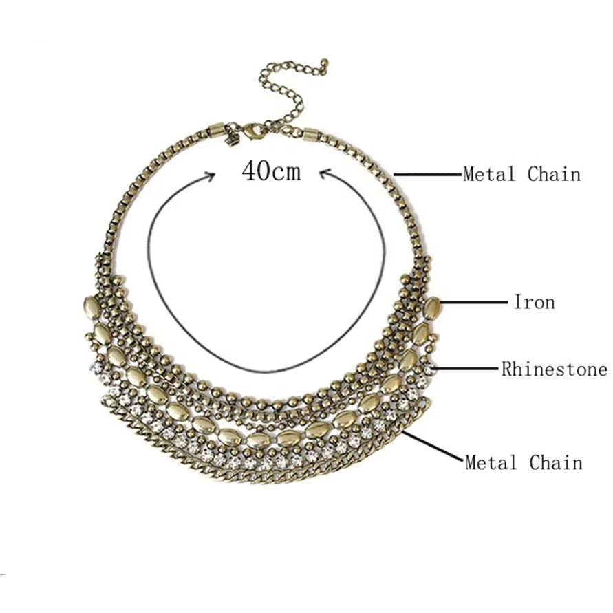 Collier Ras de cou Queen Aimel
