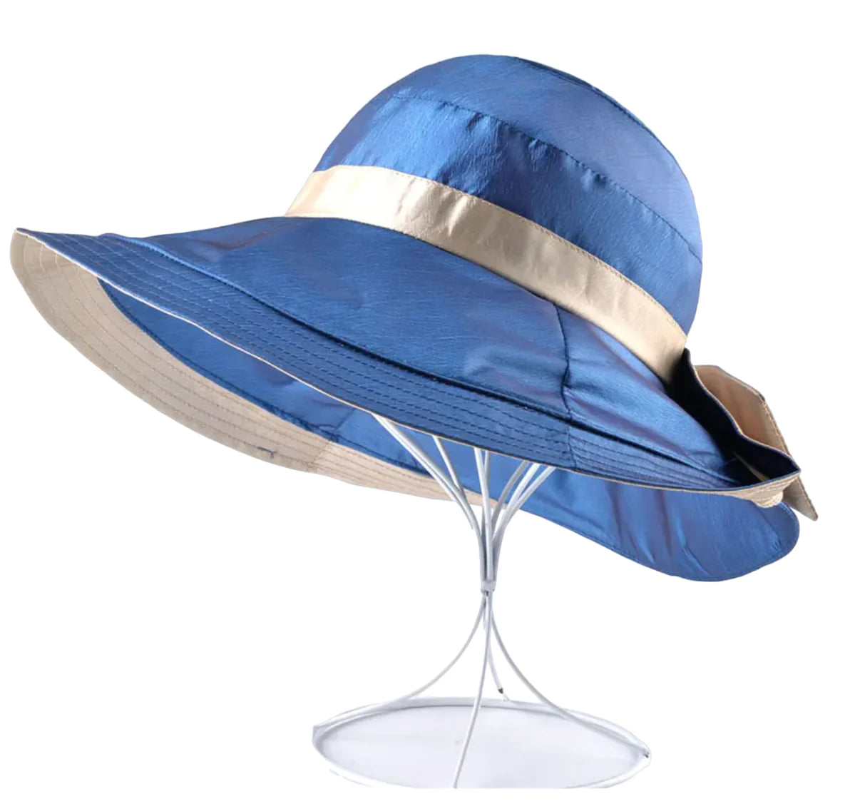 Chapeau Drag Winfrey (Bleu)