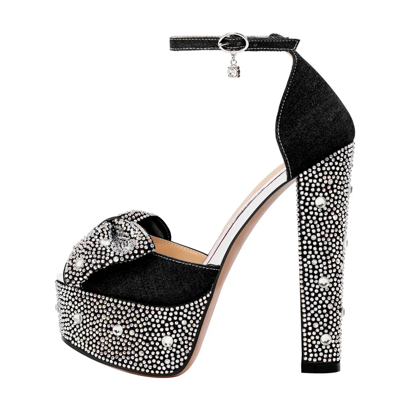 Sandales Queen Sylvania (Noir)