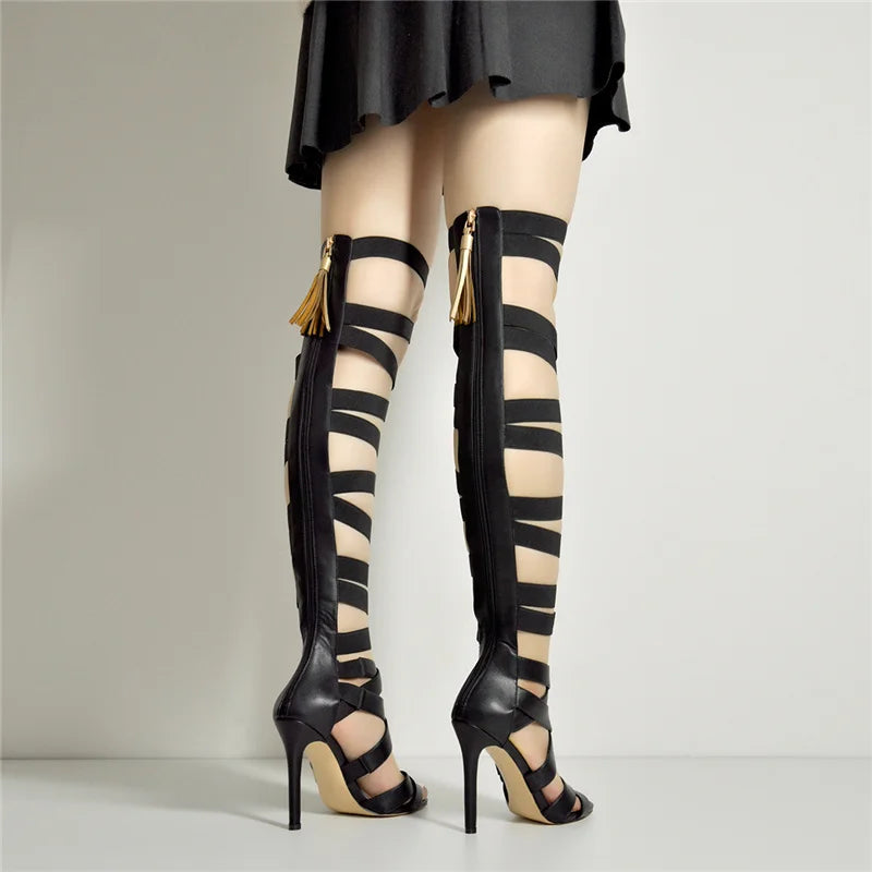 Sandales Queen Treya (Noir)