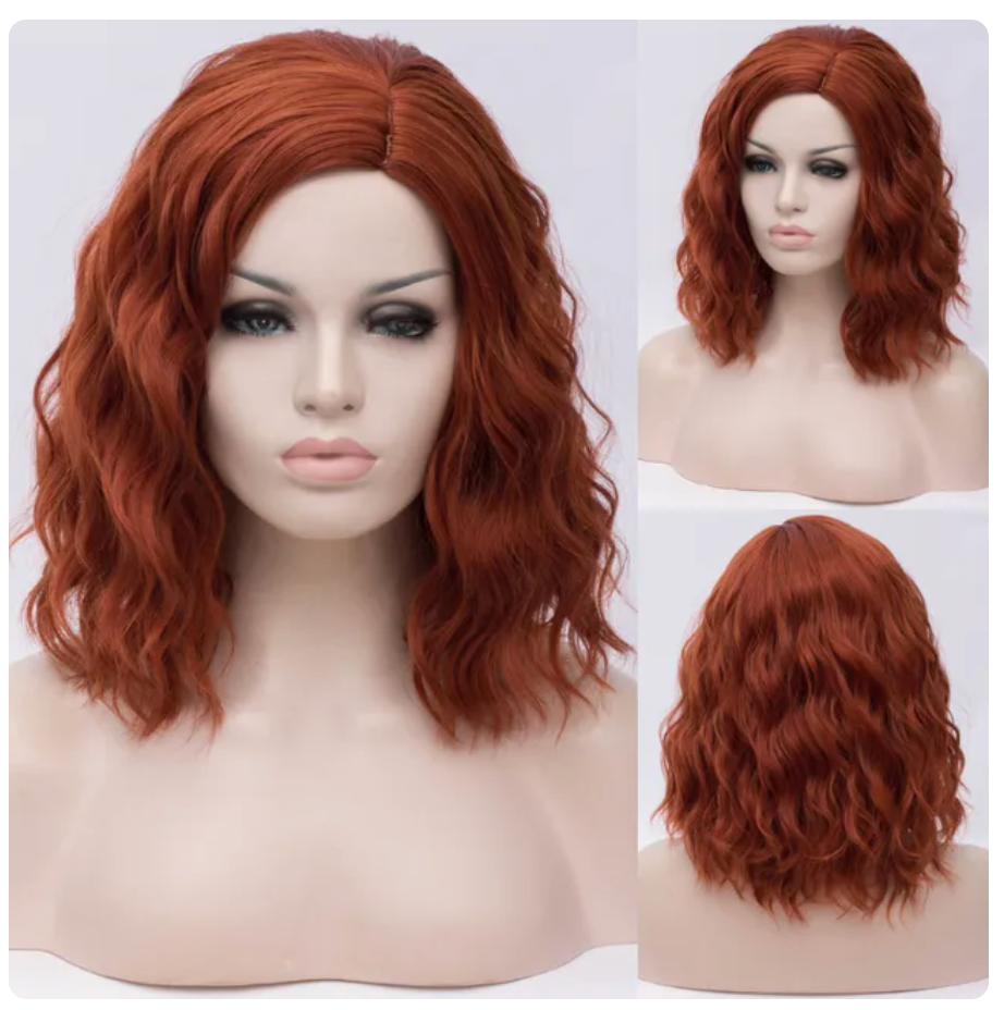 Perruque Queen Sadness (Marron)