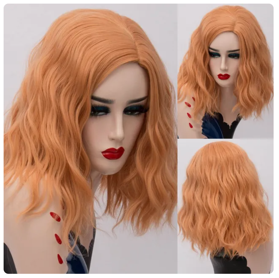 Perruque Queen Sadness (Orange)