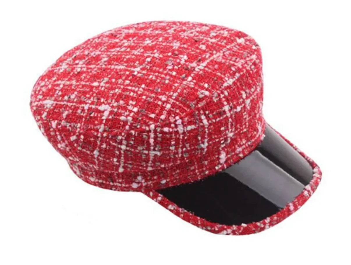 Casquette Drag Zircon (Rouge)
