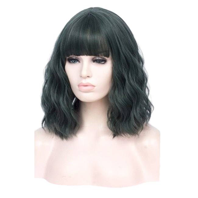 Perruque Queen Cleo (Vert foncé)