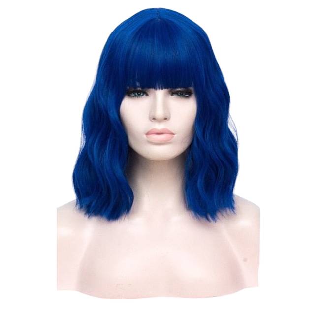 Perruque Queen Cleo (Bleu)