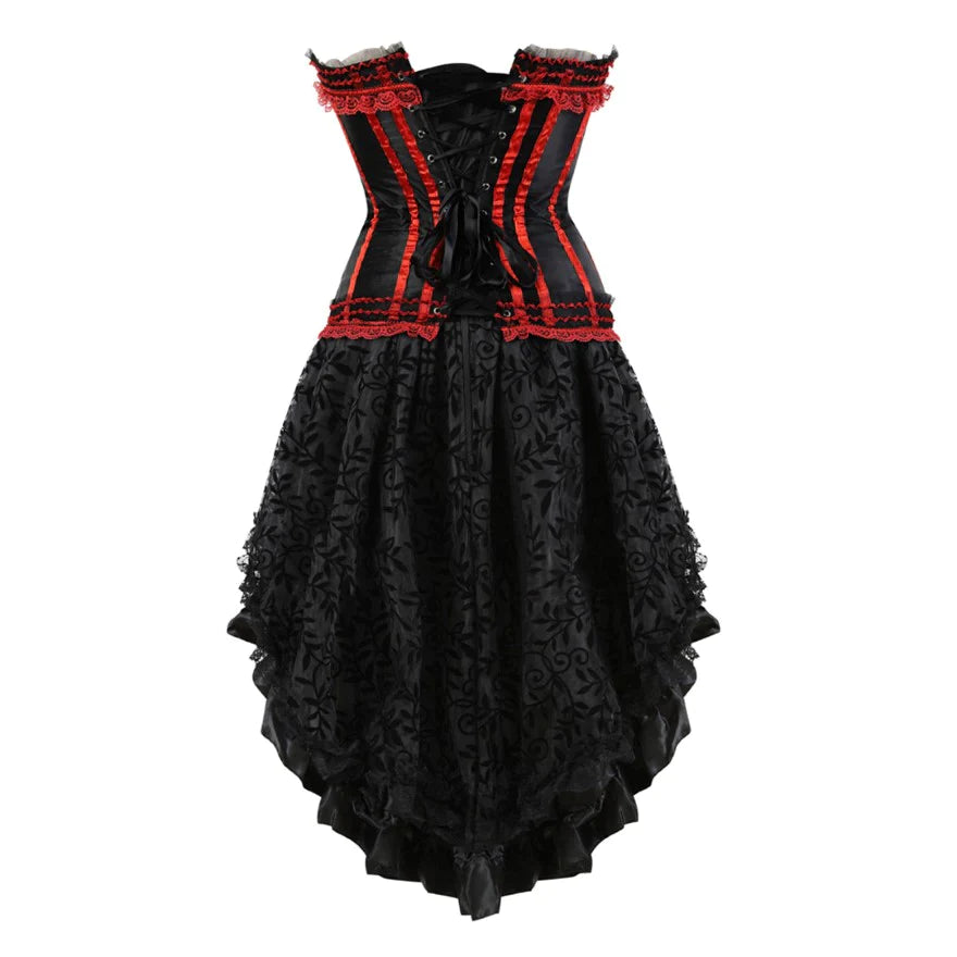 Robe Corset Drag Pumba (Rouge)