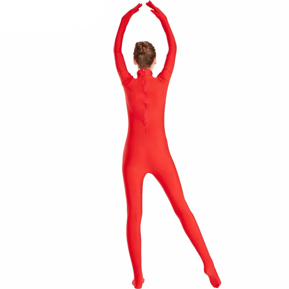 Costume zentai Queen (Deep purple)
