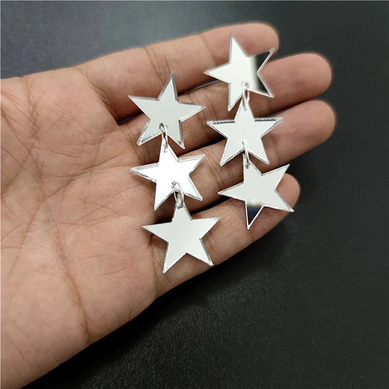 Boucles d'oreilles Queen Startrail