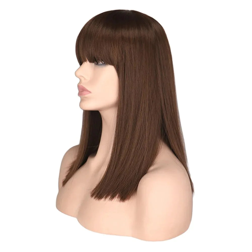 Perruque Queen Pauline (Marron)