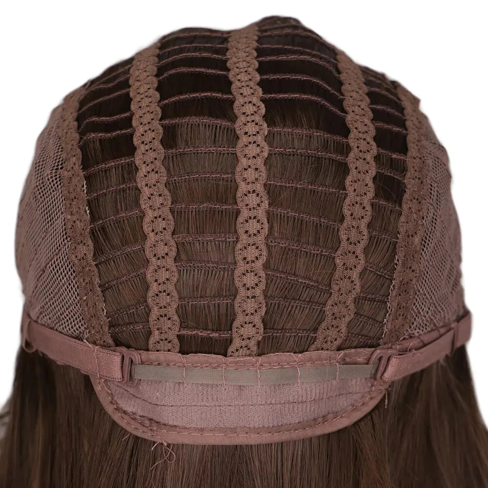 Perruque Queen Pauline (Marron)