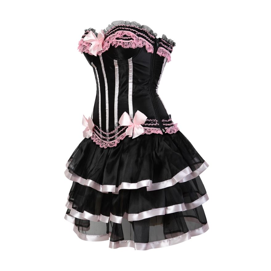 Robe Corset Drag Timon (Rose)