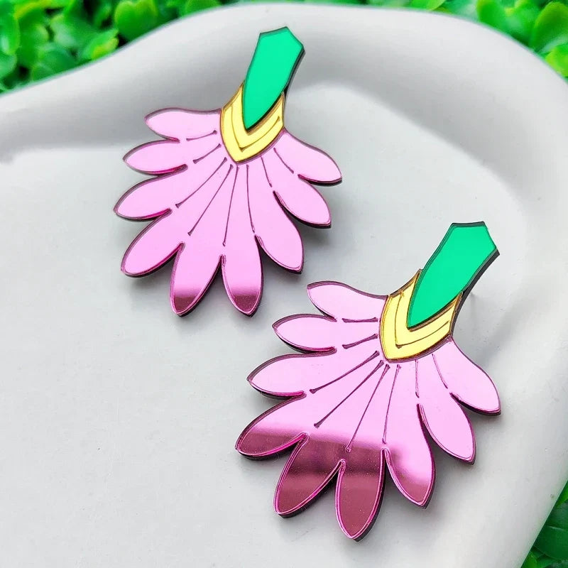 Boucles d'oreilles Queen Flowers