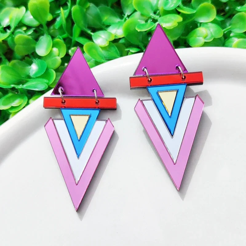 Boucles d'oreilles Queen Reflex