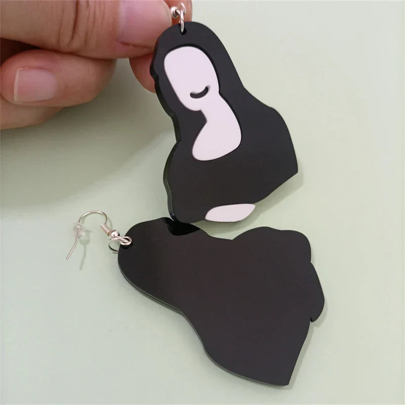 Boucles d'oreilles Queen Monalisa