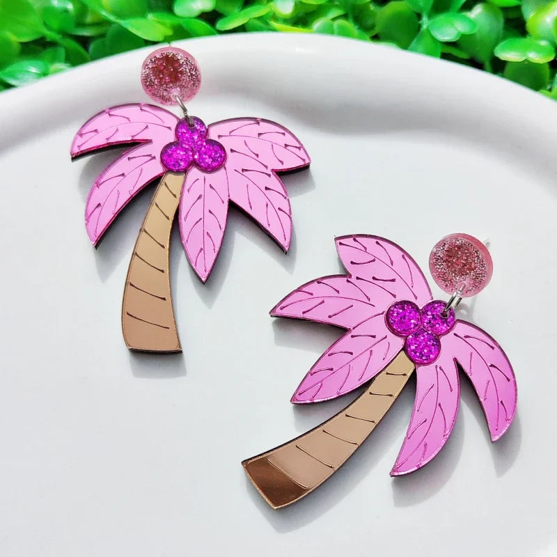 Boucles d'oreilles Queen Palm