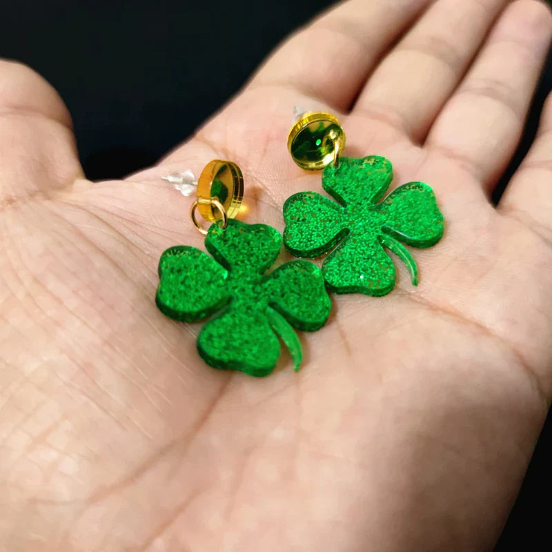 Boucles d'oreilles Queen Clover