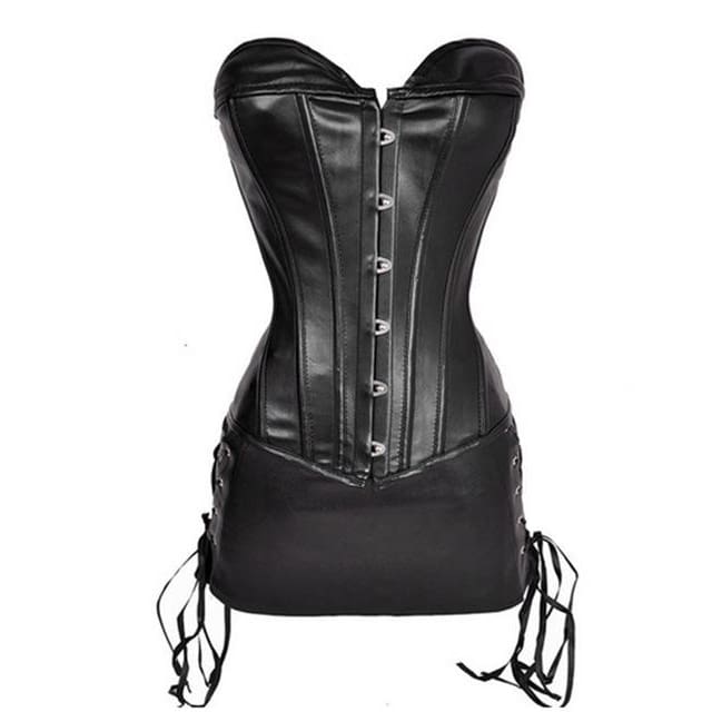 Robe Corset Drag Xena (Noir)