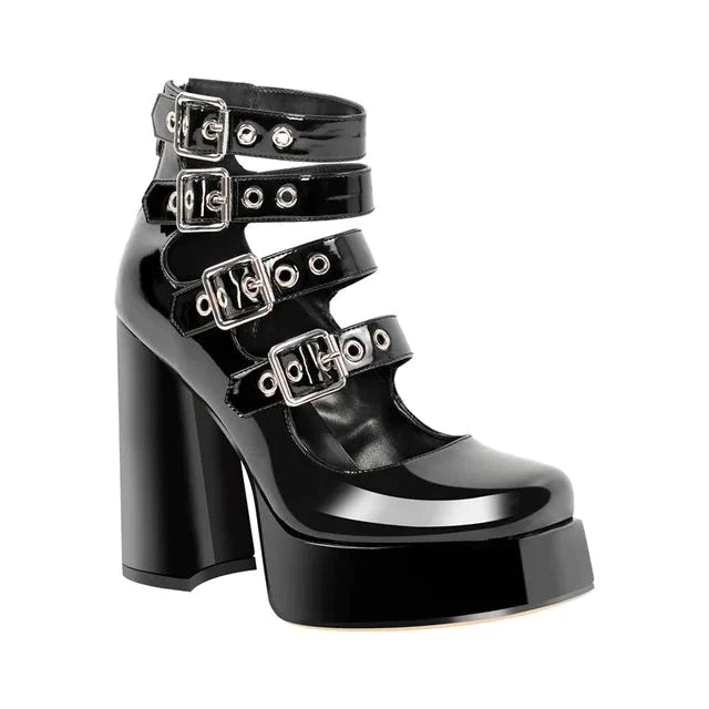 Sandales Queen Katwork (Noir)