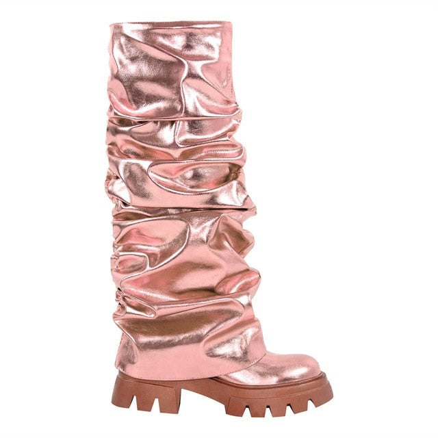 Bottes Queen Monstra (Rose)