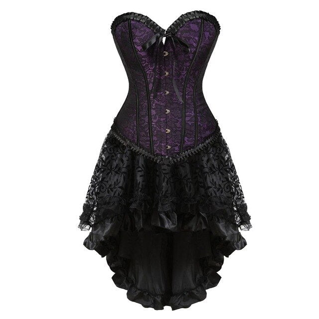 Robe Corset Drag Crisalide (Violet)