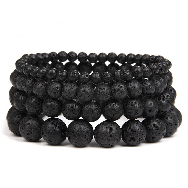 Bracelet Queen Lave Volcanique