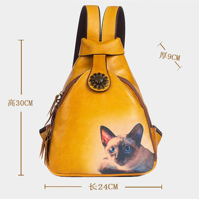 Sac à dos Queen Miau (4 Couleurs)