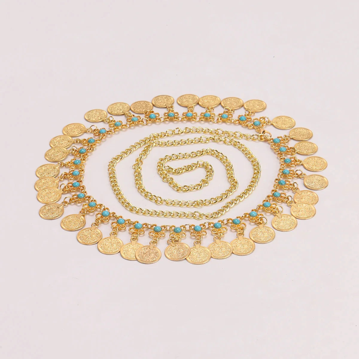 Ceinture Queen Coins (Or)