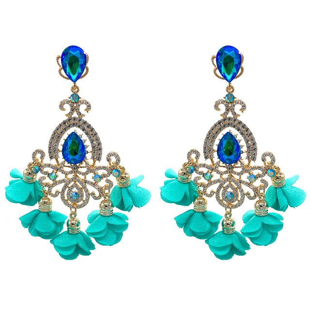 Boucles D'Oreilles Queen Kandelaria (5 Couleurs)