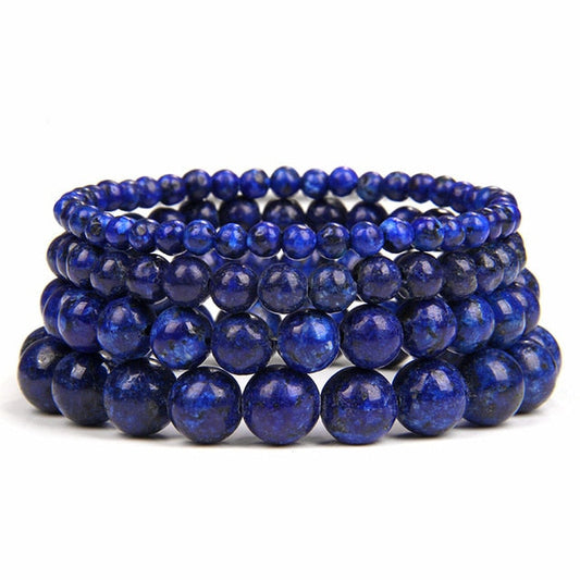 Bracelet Queen Lapis Lazuli (Bleu)