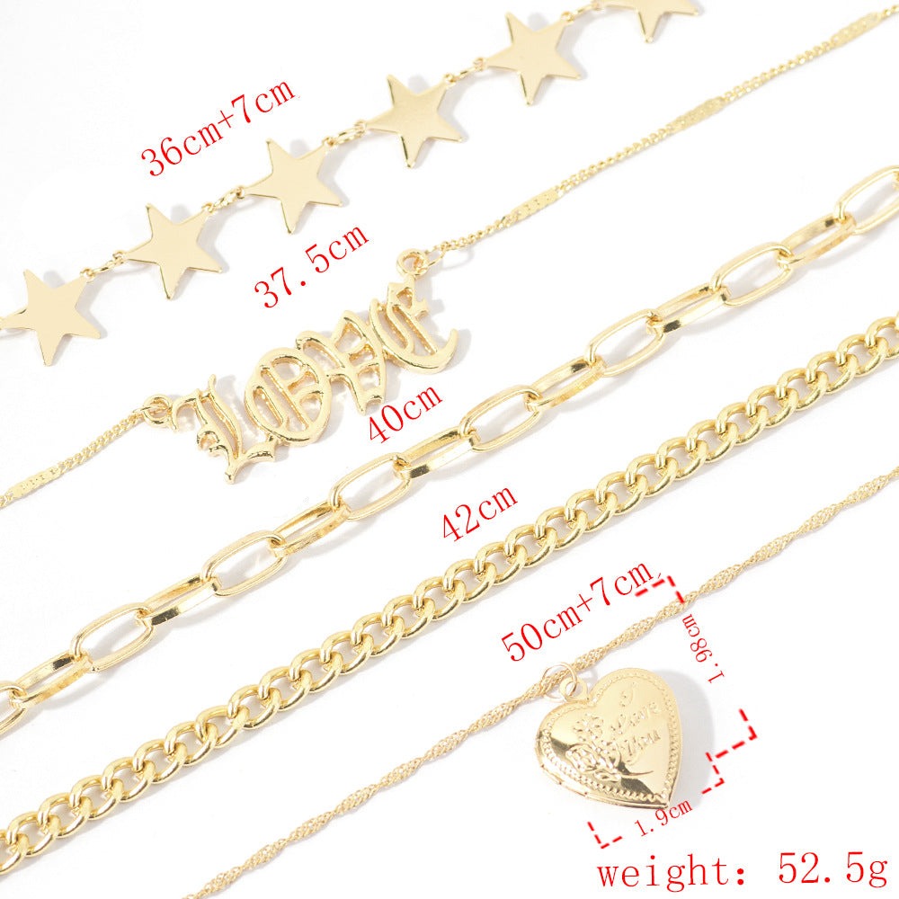 Collier ras de cou Queen Etoile (Doré)