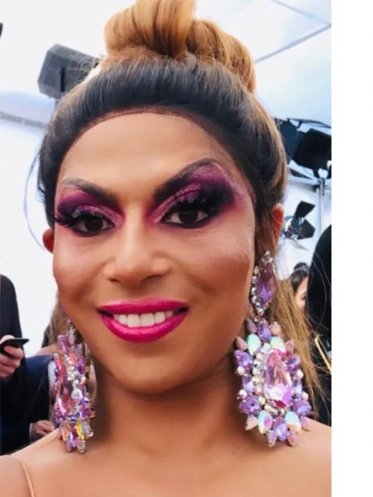 Boucles D'Oreilles Clip Queen Balleria (2 Couleurs)