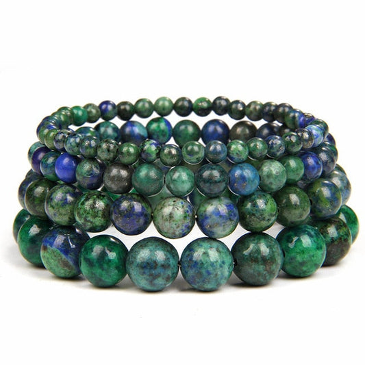 Bracelet Queen Lapis Lazuli (Vert)