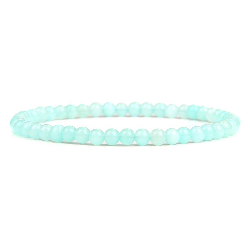 Bracelet Queen Amazonite (Bleu ciel)