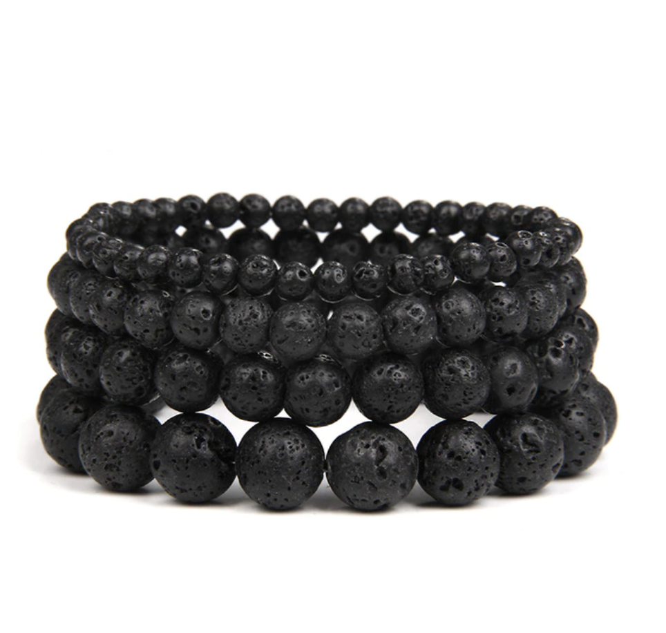 Bracelet Queen Lave Volcanique
