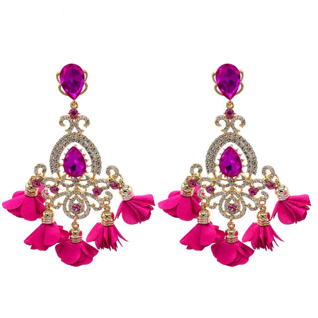 Boucles D'Oreilles Queen Kandelaria (5 Couleurs)