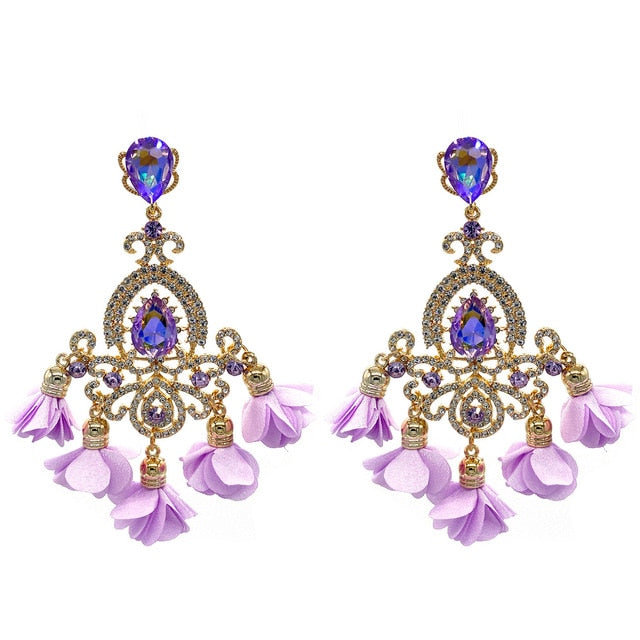 Boucles D'Oreilles Queen Kandelaria (5 Couleurs)