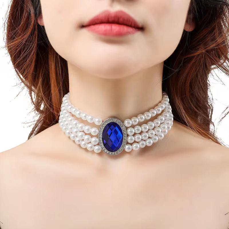 Collier ras de cou Queen Antoinette