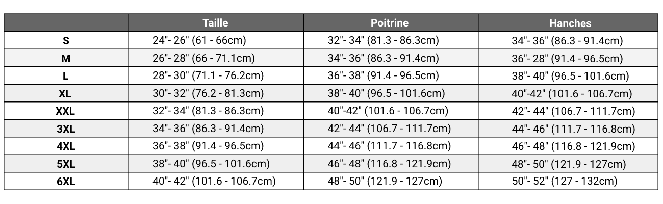 Corset Drag Starlite (Noir)