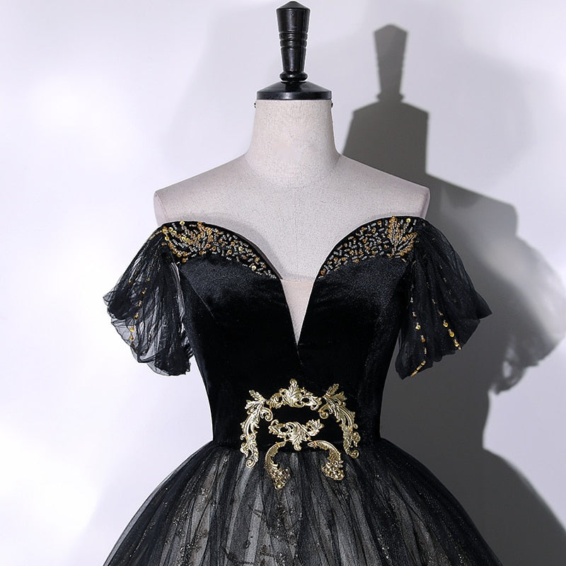 Robe de Soirée Queen Addamnne (2 Couleurs)