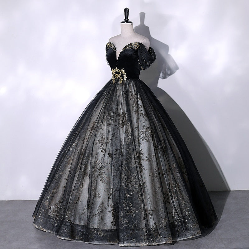 Robe de Soirée Queen Addamnne (2 Couleurs)