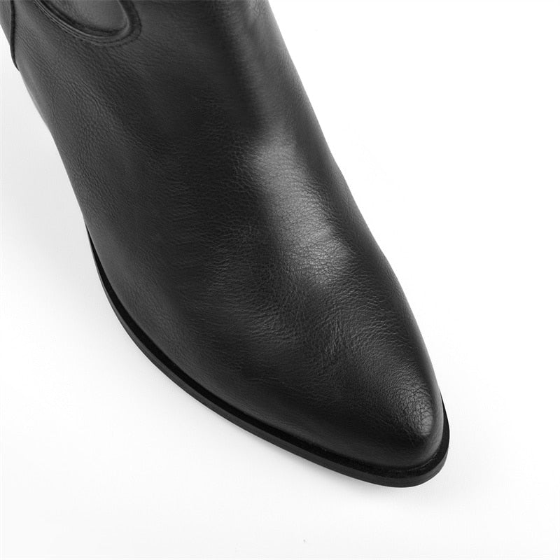 Bottes Queen Agnes (Noir)