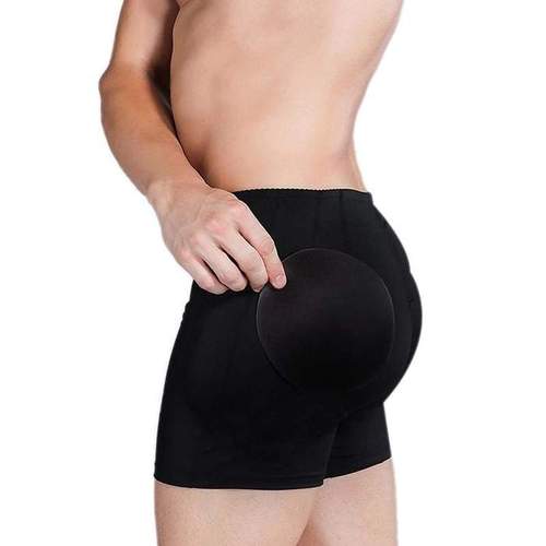 Culotte Noir avec Rembourrage en Éponge