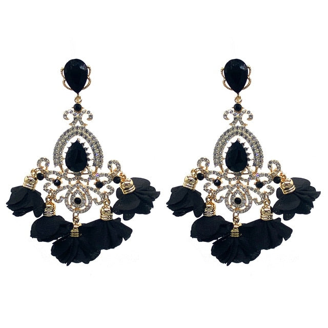 Boucles D'Oreilles Queen Kandelaria (5 Couleurs)