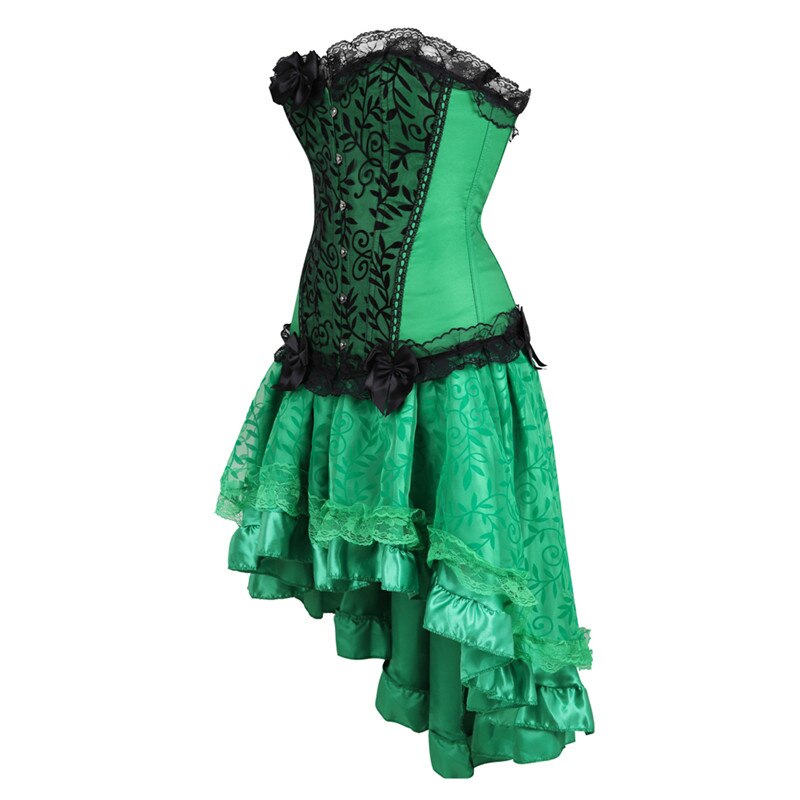 Robe Corset Drag Grass