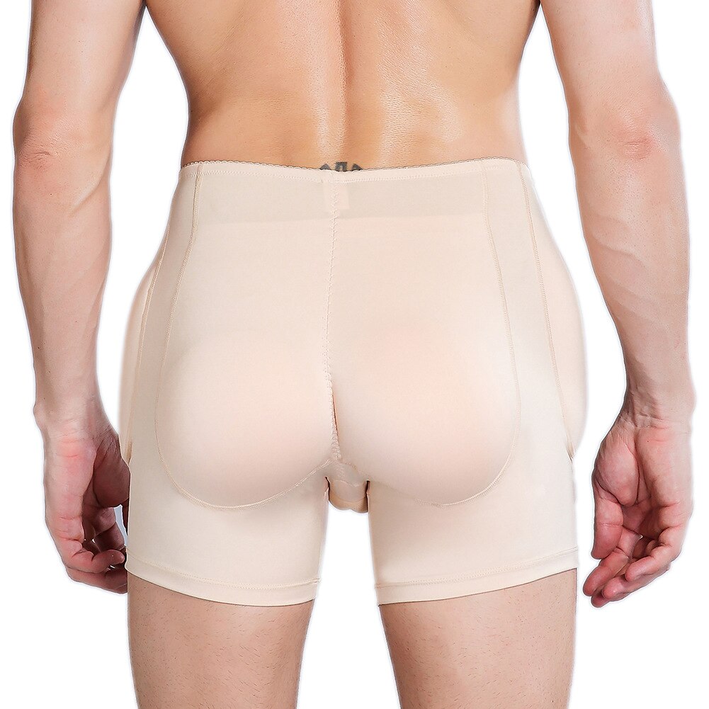 Culotte Beige avec Rembourrage en Éponge