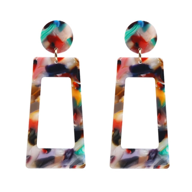 Boucles D'Oreilles Clip Drag Flott (5 Couleurs)