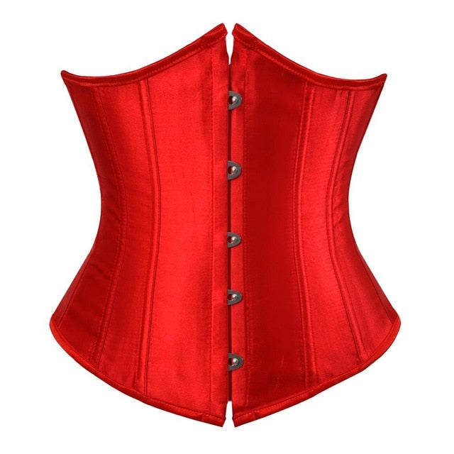 Corset Drag Satin (11 Couleurs)
